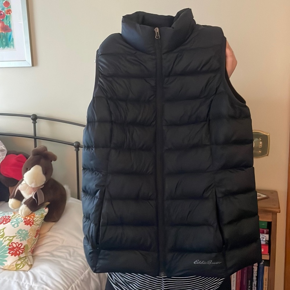 Black Puffer Vest